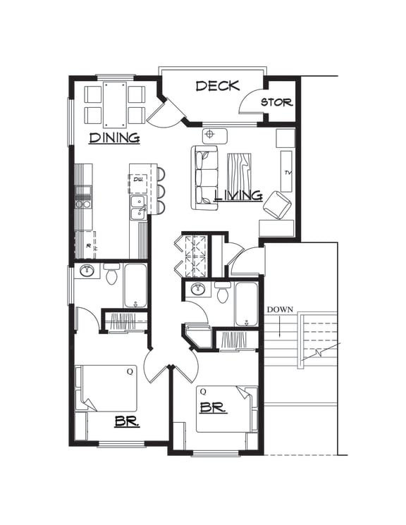 Floor Plans of Quatama Woods in Hillsboro, OR
